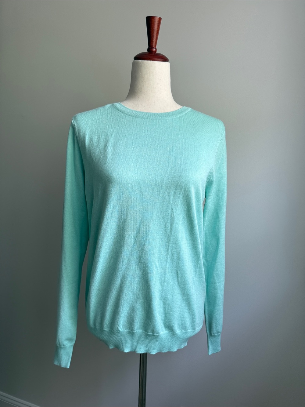 Pulse Mint Aqua Crewneck Sweater